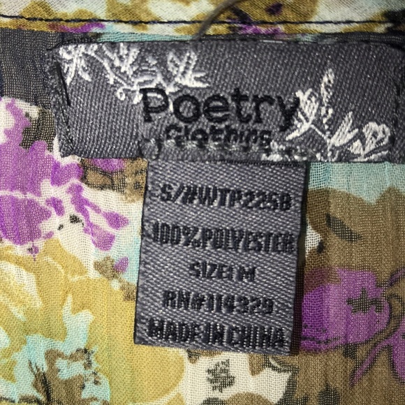 Poetry In Motion Double Ruffled S/S Blouse - Picture 7 of 10